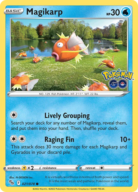 Magikarp #21 – Pokémon GO
