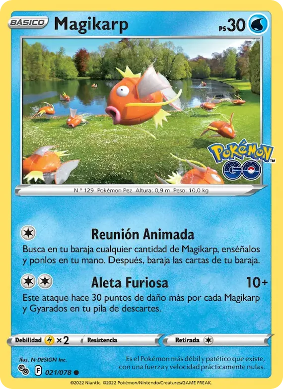 Magikarp 21 – Pokémon GO