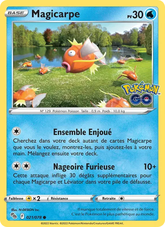 Magicarpe 21 – Pokémon GO