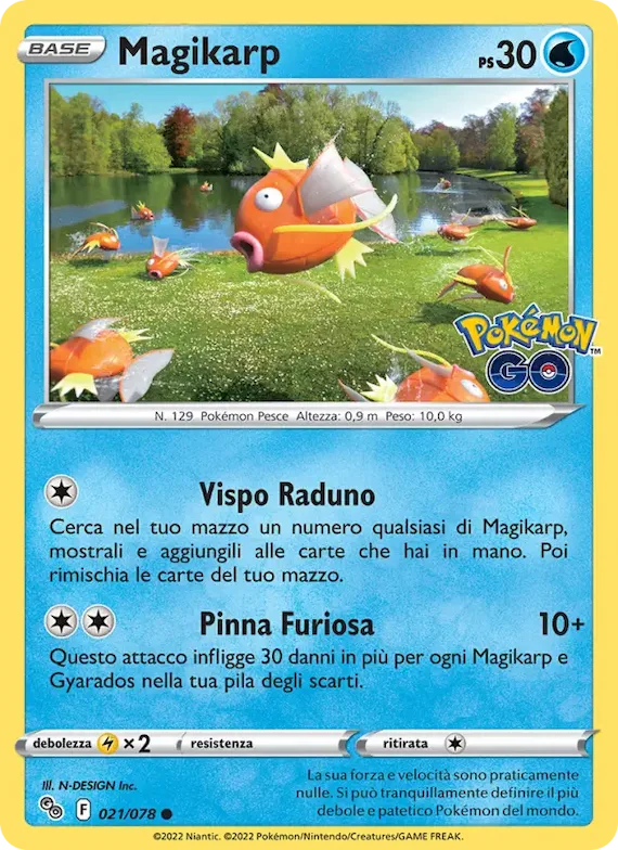 Magikarp 21 – Pokémon GO