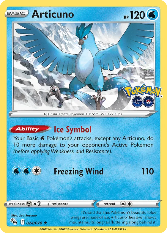 Articuno #24 – Pokémon GO