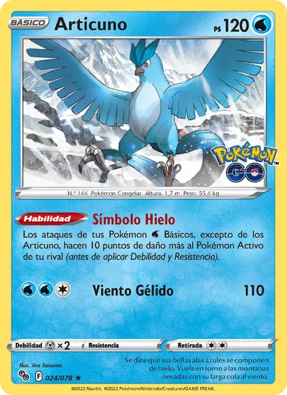 Articuno 24 – Pokémon GO