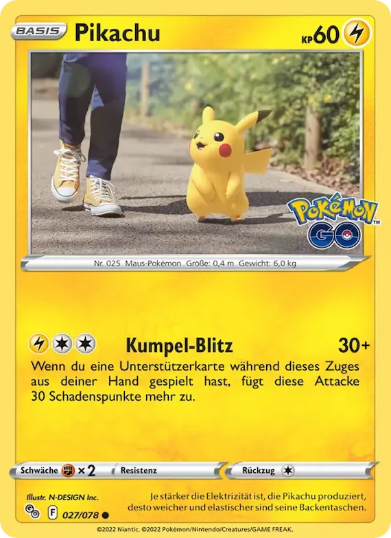 Pikachu 27 – Pokémon GO