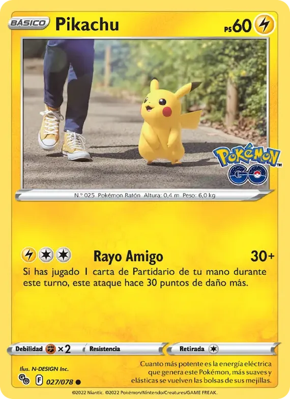 Pikachu 27 – Pokémon GO