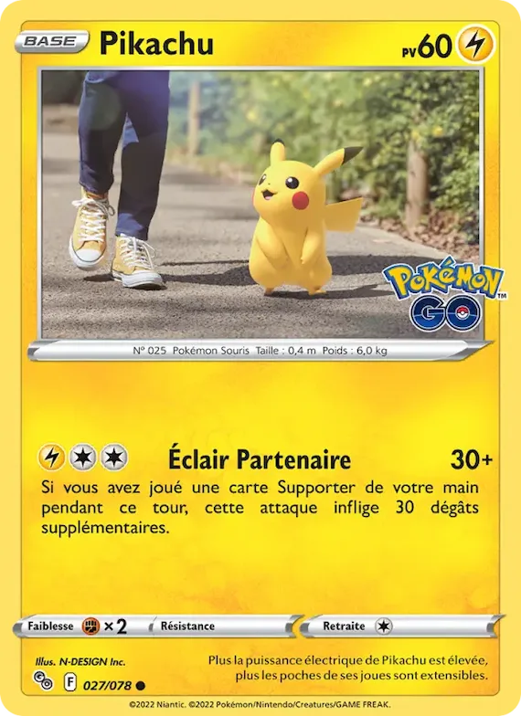 Pikachu 27 – Pokémon GO