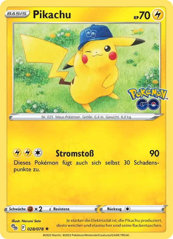Pikachu 28 – Pokémon GO