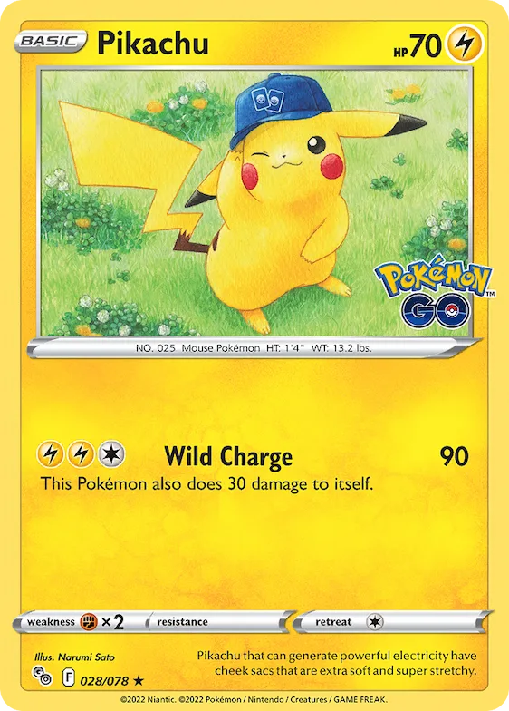 Pikachu #28 – Pokémon GO