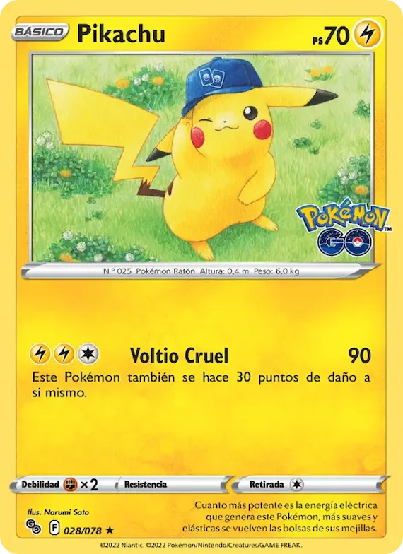 Pikachu 28 – Pokémon GO