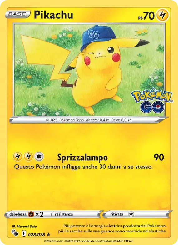 Pikachu 28 – Pokémon GO