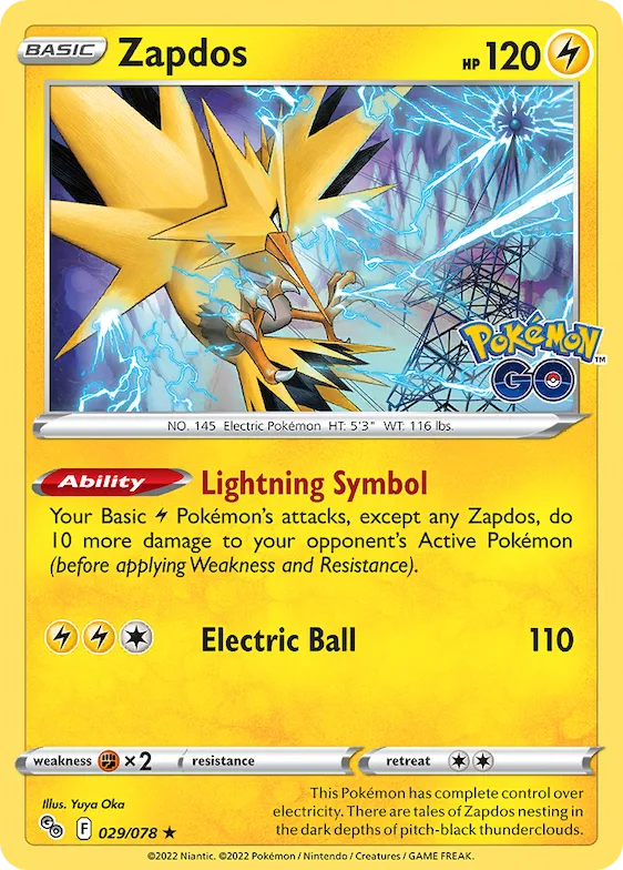 Zapdos #29 – Pokémon GO