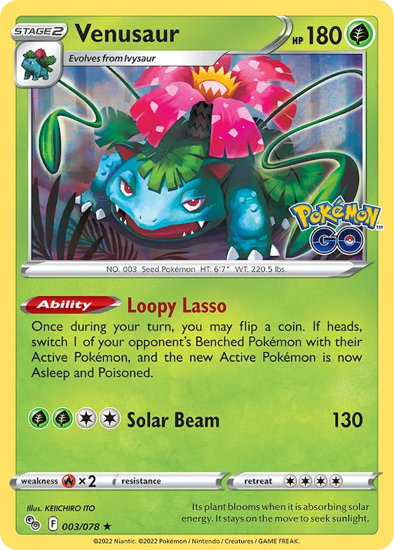 Venusaur #3 – Pokémon GO