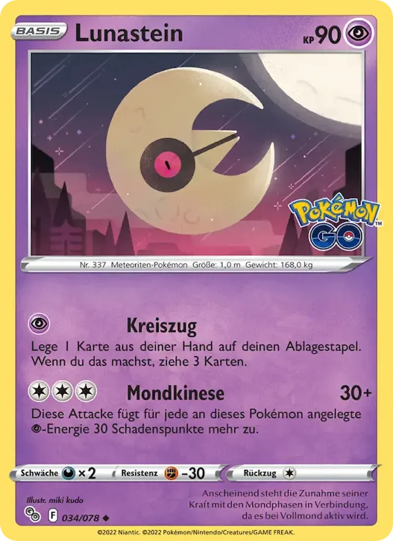 Lunastein 34 – Pokémon GO