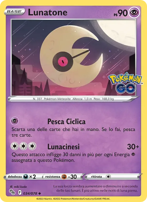 Lunatone 34 – Pokémon GO