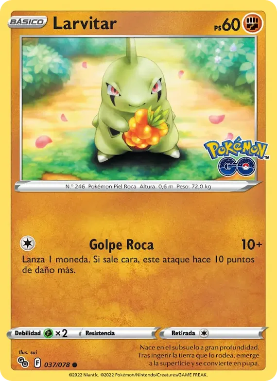 Larvitar 37 – Pokémon GO