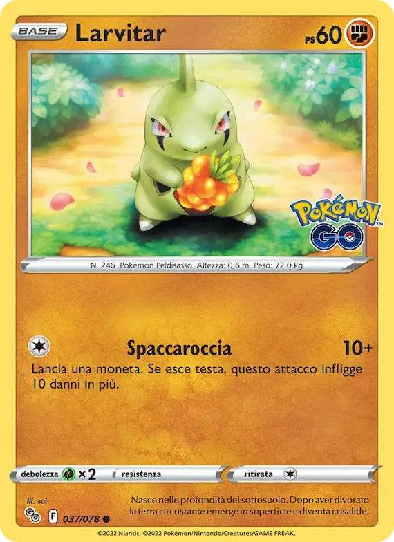 Larvitar 37 – Pokémon GO