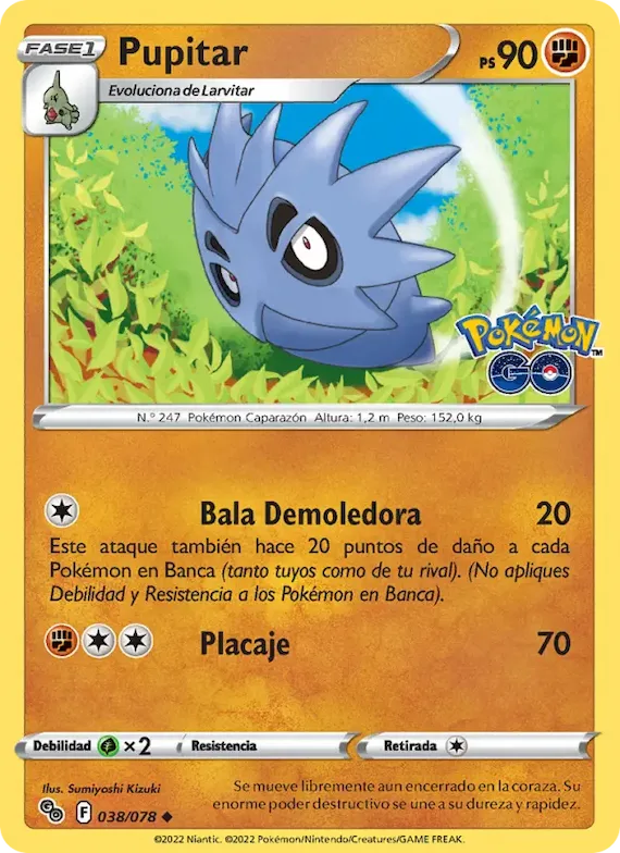 Pupitar 38 – Pokémon GO