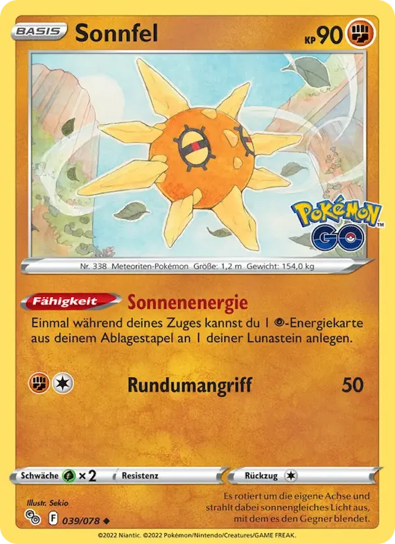 Sonnfel 39 – Pokémon GO