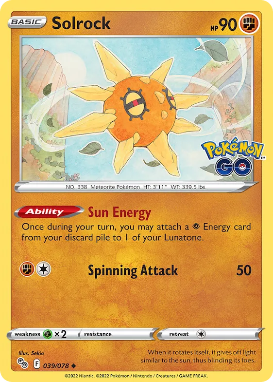 Solrock #39 – Pokémon GO