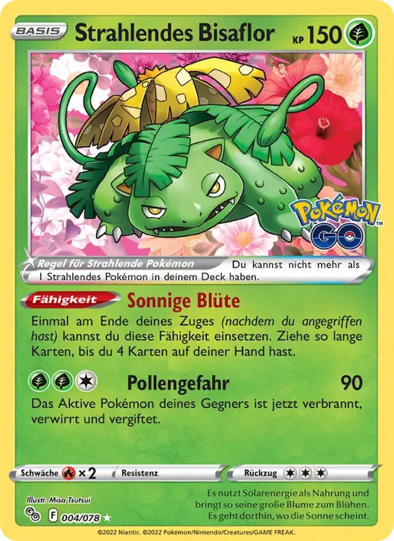 Strahlendes Bisaflor 4 – Pokémon GO