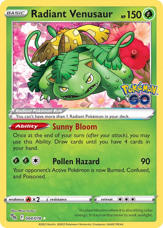 Radiant Venusaur #4 – Pokémon GO