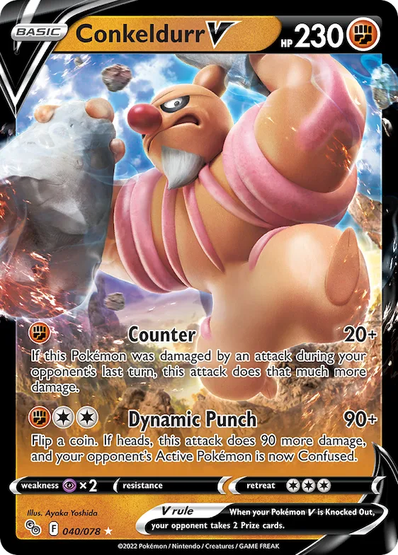 Conkeldurr V #40 – Pokémon GO