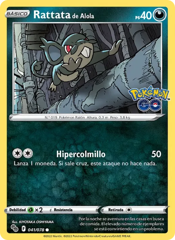 Rattata de Alola 41 – Pokémon GO