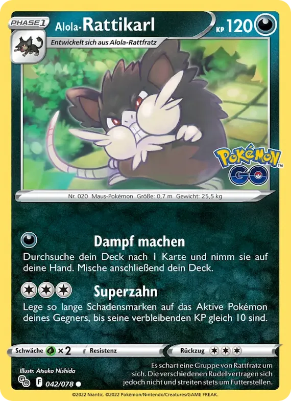 Alola-Rattikarl 42 – Pokémon GO