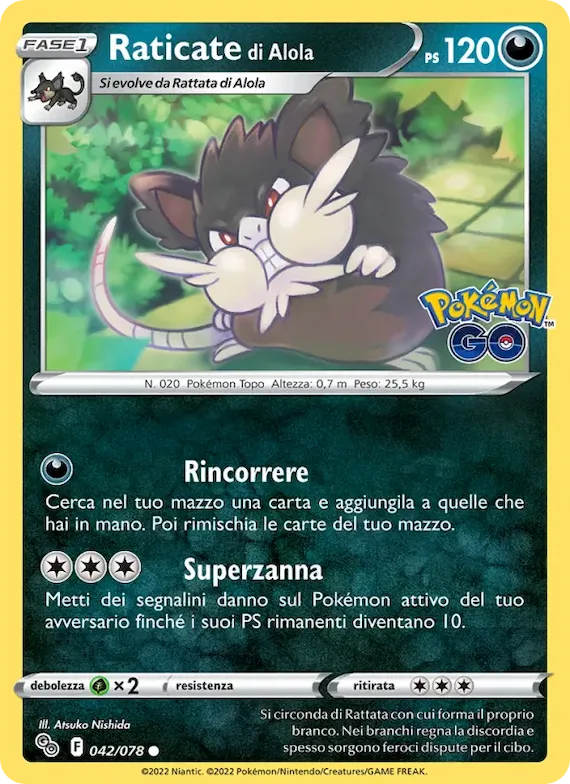 Raticate di Alola 42 – Pokémon GO