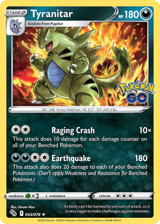 Tyranitar #43 – Pokémon GO