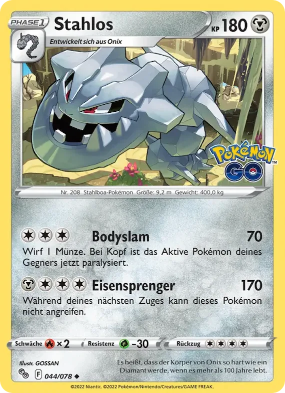 Stahlos 44 – Pokémon GO