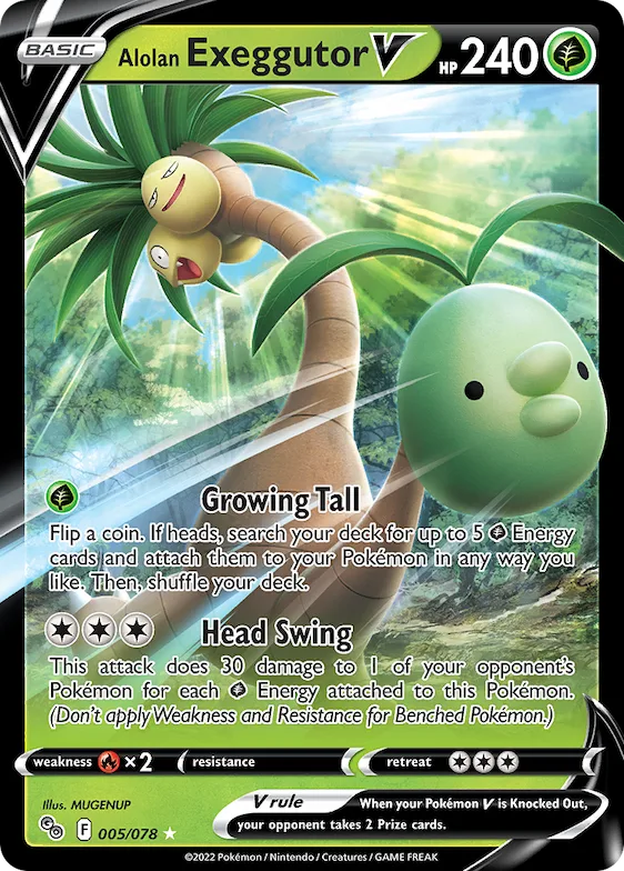 Alolan Exeggutor V #5 – Pokémon GO