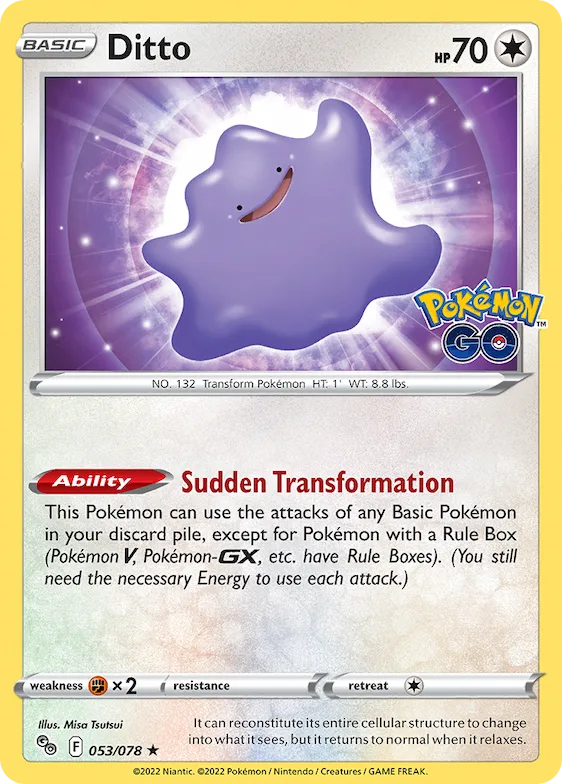 Ditto #53 – Pokémon GO