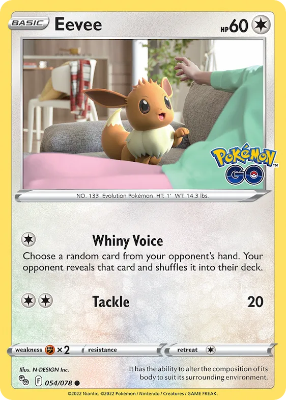 Eevee #54 – Pokémon GO