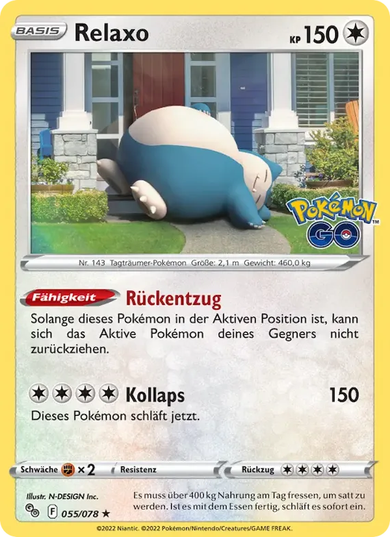 Relaxo 55 – Pokémon GO