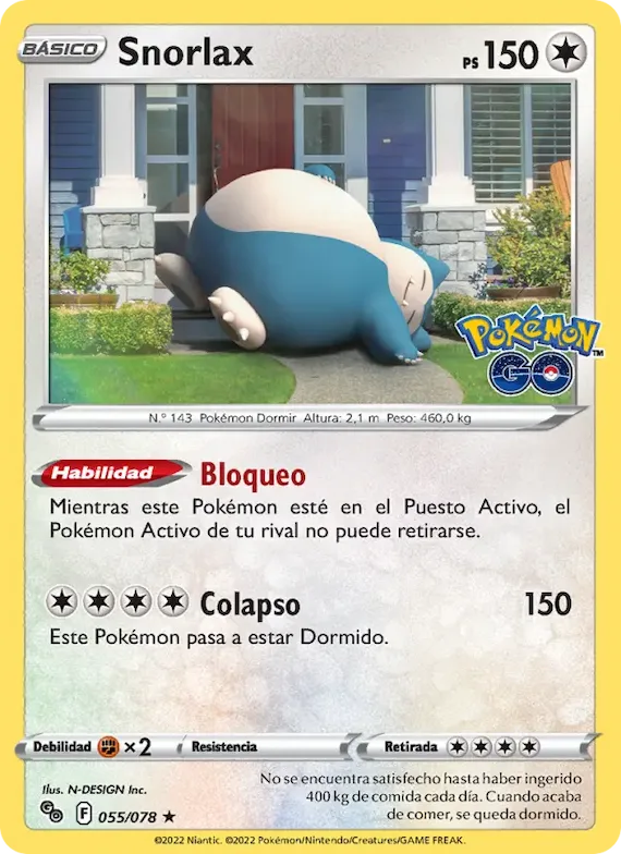 Snorlax 55 – Pokémon GO