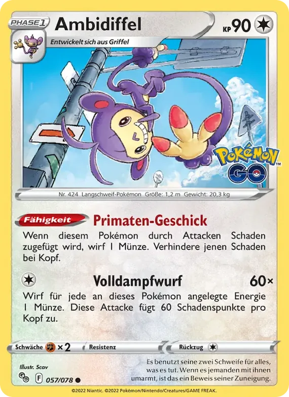 Ambidiffel 57 – Pokémon GO