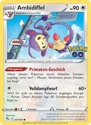 Ambidiffel Nr. 57 – Pokémon GO
