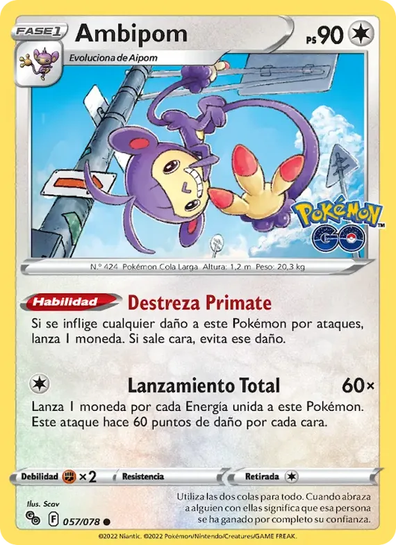 Ambipom 57 – Pokémon GO