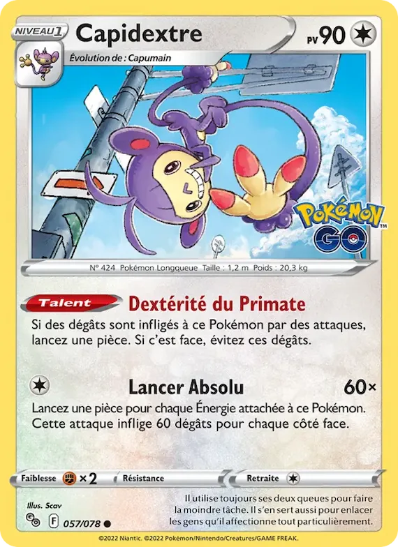 Capidextre 57 – Pokémon GO