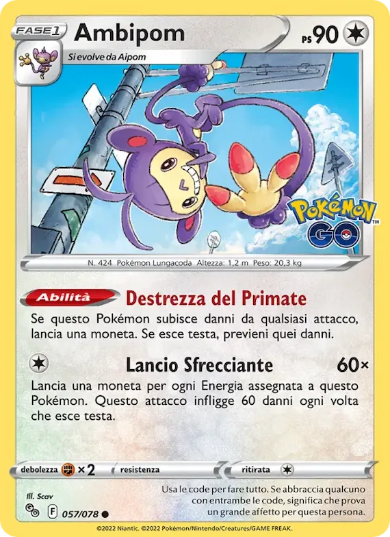 Ambipom 57 – Pokémon GO