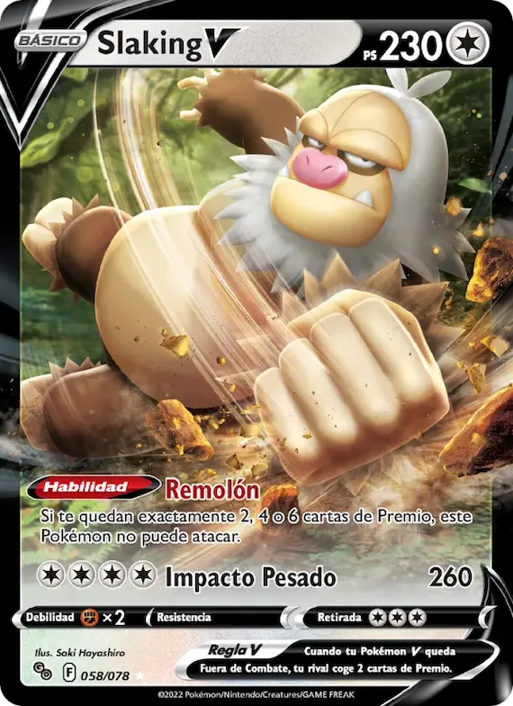 Slaking V 58 – Pokémon GO