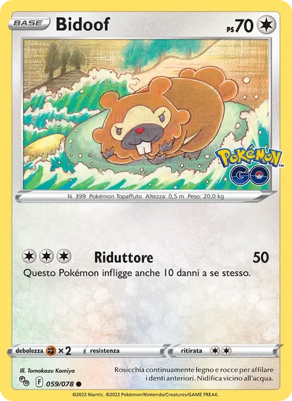 Bidoof 59 – Pokémon GO