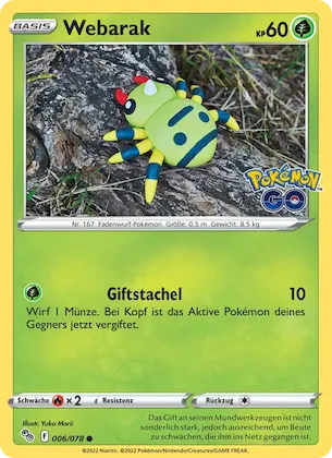Webarak Nr. 6 – Pokémon GO