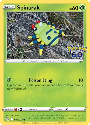 Spinarak #6 – Pokémon GO