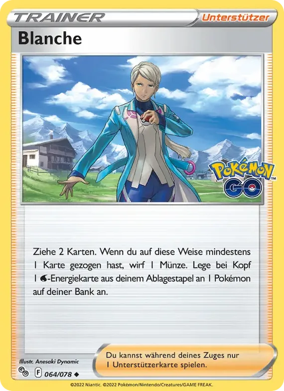 Blanche 64 – Pokémon GO