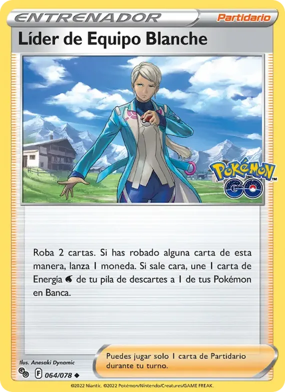 Líder de Equipo Blanche 64 – Pokémon GO