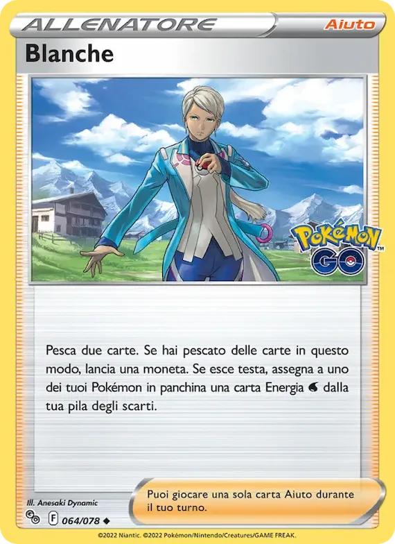 Blanche 64 – Pokémon GO