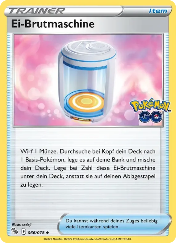 Ei-Brutmaschine 66 – Pokémon GO