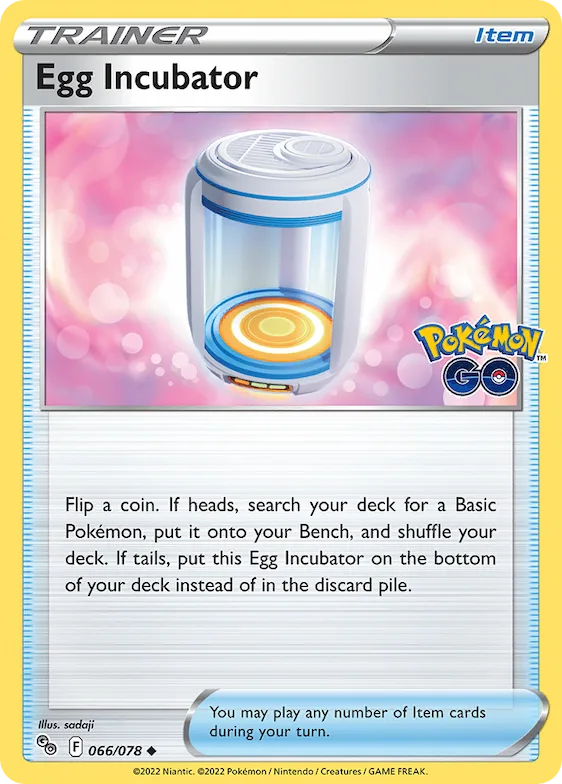 Egg Incubator #66 – Pokémon GO