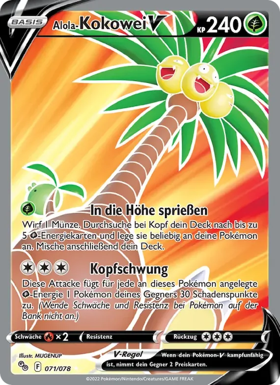Alola-Kokowei V 71 – Pokémon GO